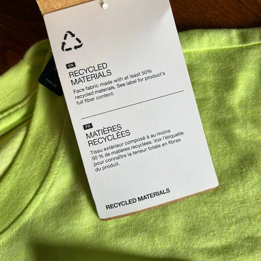 The North Face light green tri-blend tee S NWT